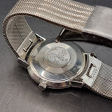 Vintage 1960s Omega Seamaster De Ville Stainless Steel Manual Wind Wristwatch
