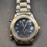Seiko Quartz Chronograph Sports 150 1990 Model "Dancing Hands" Wristwatch