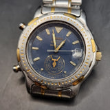 Seiko Quartz Chronograph Sports 150 1990 Model "Dancing Hands" Wristwatch