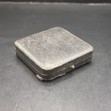 Antique Leather Jewellery/ Coin Box by Turners and Sons of Surbiton and  Sutton