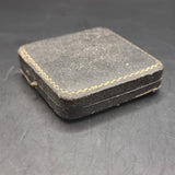 Antique Leather Jewellery/ Coin Box by Turners and Sons of Surbiton and  Sutton