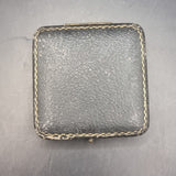 Antique Leather Jewellery/ Coin Box by Turners and Sons of Surbiton and  Sutton