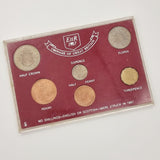 Collection of 9 Royal Mint Annual Proof Coin Sets 1972, 73, 74, 75, 76, 65, 66, 67x2