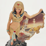 Bradford Exchange Cleopatra Goddess Of The Nile Porcelain Figurine Limited Edition