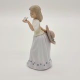 The Leonardo Collection Girl with a Butterfly not Lladro or Nao