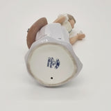 The Leonardo Collection Girl with a Butterfly not Lladro or Nao