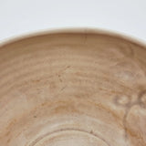Clarice Cliff England Floral Cream & Gold Ceramic Round Bowl