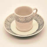 Ridgway BOAC British Overseas Aircraft Porcelain Coffee Cup & Saucer Set for 5