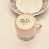 Ridgway BOAC British Overseas Aircraft Porcelain Coffee Cup & Saucer Set for 5