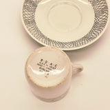 Ridgway BOAC British Overseas Aircraft Porcelain Coffee Cup & Saucer Set for 5