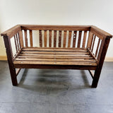 Antique Shipwreck Style Garden Bench