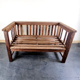 Antique Shipwreck Style Garden Bench