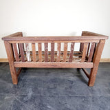 Antique Shipwreck Style Garden Bench