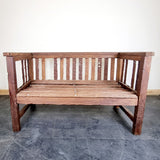 Antique Shipwreck Style Garden Bench