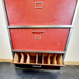 Industrial Rotating Drawer Steel Storage / Filing Cabinet