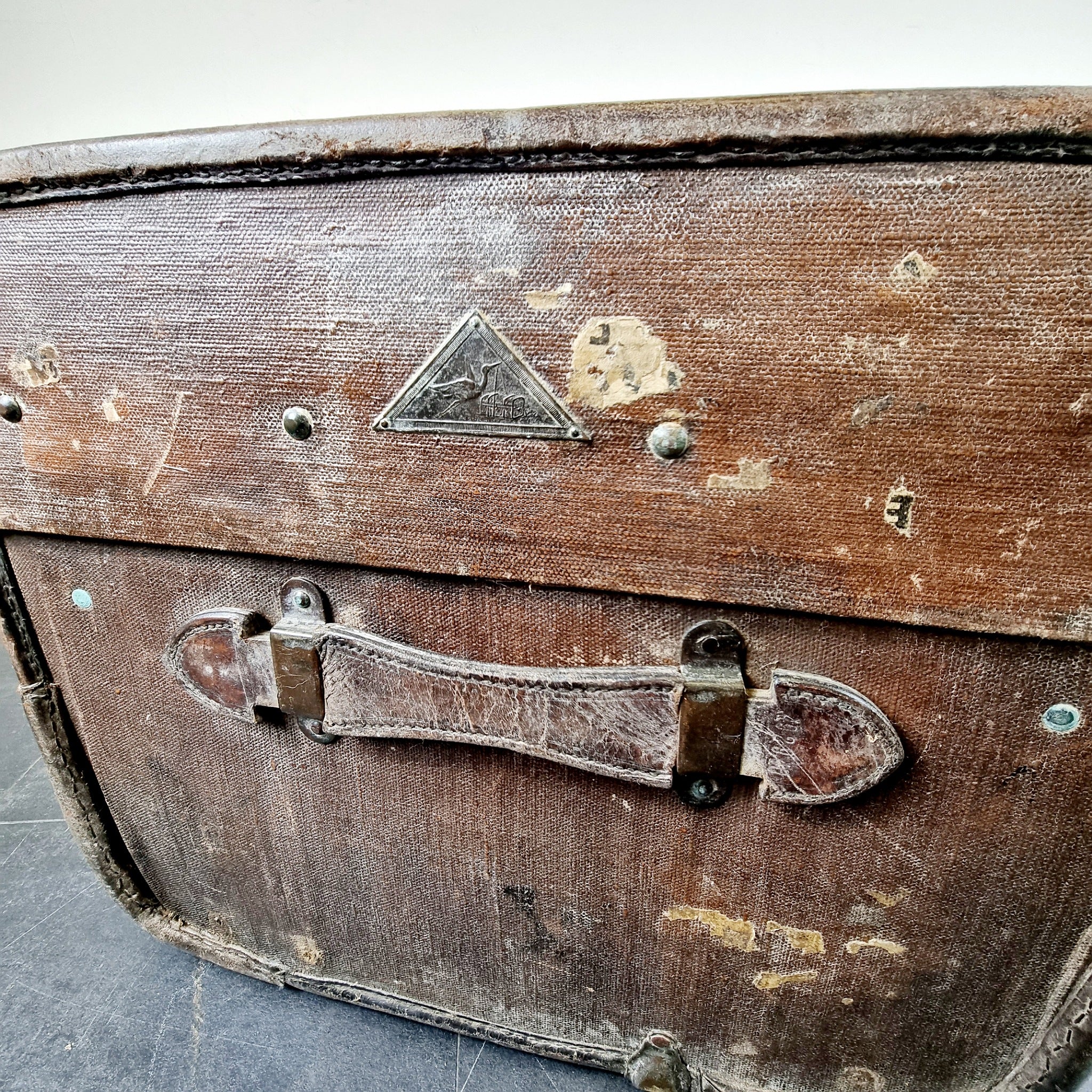 Antique Travel/ Steamer Trunk Wardrobe. Attrells