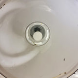 Six Large Enamel Industrail Lights