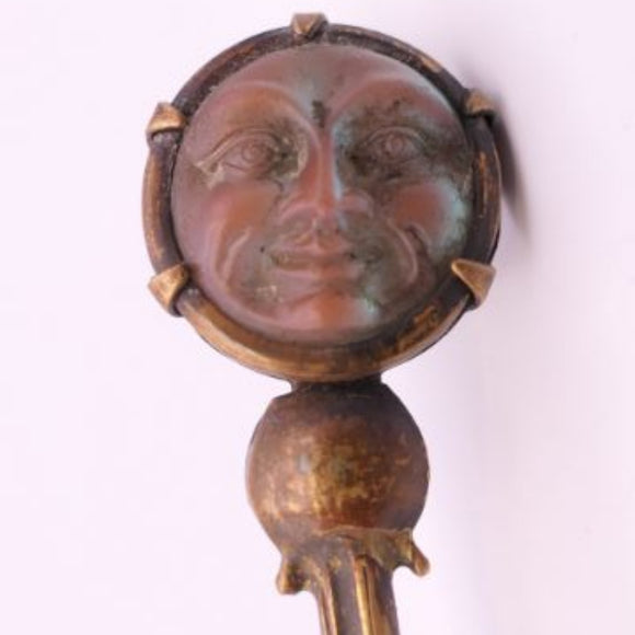Saphiret Man in the Moon or Moon Face Cavier Spoon