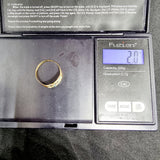 Antique Edwardian 15 Carat Gold and Turquoise Horseshoe Ring