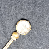 Saphiret Man in the Moon or Moon Face Cavier Spoon