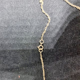 Ruby and Diamond 9ct Gold 40cm Necklace