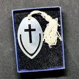 925 Silver Book Mark with the Christian Cross by Harrison Brothers