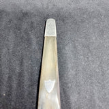 Antique Horn and Silver Cavier Spoon