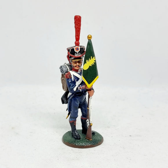 Del Prado Lead Figure Standard Bearer French Light Infantry 1809