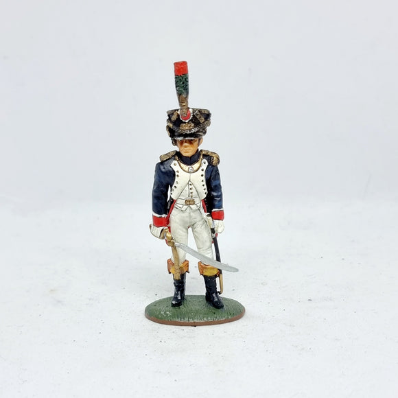 Del Prado Lead Figure Officer Fusilliers Young Guard 1810