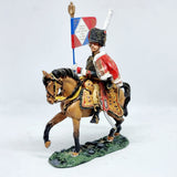 Del Prado Lead Figure Standard Bearer French Chasseurs 1808