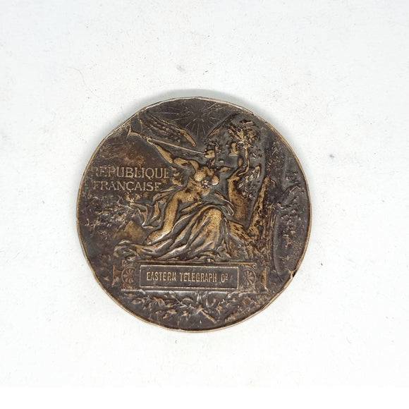 Bronze Medal Awarded to Eastern Telegraph Co. Universal Exhibition Paris 1889