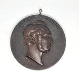 19th Century Bois Durci Feench Roundels Medallion Viscount Palmerston