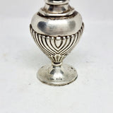J Gloster ltd Silver Pepper Pot/ Shaker 1953