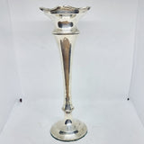 Antique Silver Spill Posy Flower Vase