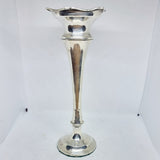 Antique Silver Spill Posy Flower Vase