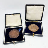 Pair of Bronze Sherbourne Penny Medals Boxing and Athletics