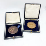 Pair of Bronze Sherbourne Penny Medals Boxing and Athletics