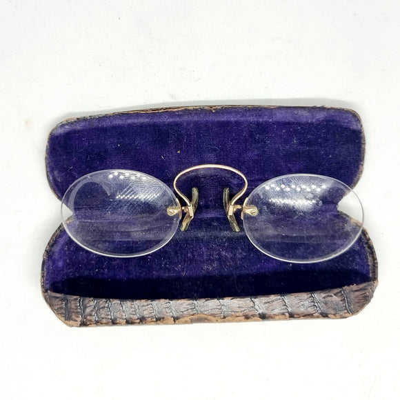 Pair of 9ct Gold Antique Glasses