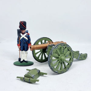 Del Prado Lead Figure Canon, Gunner Old Guard Foot Artillery 1811 and Ammo Trunk