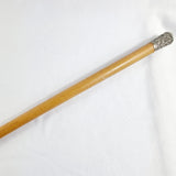 Antique Malacca Indian Silver Top Walking Stick