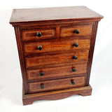 Antique Apprentice Inaid Chest of Drawers