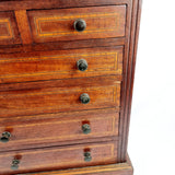 Antique Apprentice Inaid Chest of Drawers