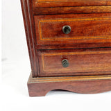 Antique Apprentice Inaid Chest of Drawers