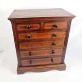 Antique Apprentice Inaid Chest of Drawers