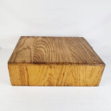 Antique Oak Desk Top Two Drawer Filing/ Card Cabinet