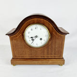 Edwardian Antique Mahogany Mantel Clock