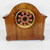 Edwardian Antique Mahogany Mantel Clock