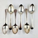 Six Silver Plated Serving Spoons by Dixon