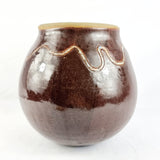 Vintage Japanese Studio Pottery Vase/ Ginger Jar.