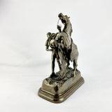 20th Century Large Spelter Marley Horse.